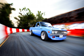 Картинка автомобили custom pick up datsun