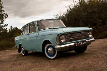 Картинка автомобили москвич азлк иж 412 легенда ретро ссср