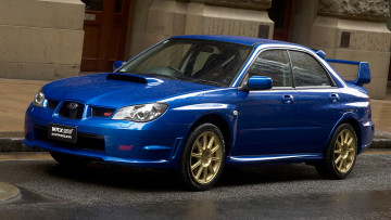 Картинка subaru impreza автомобили стиль автомобиль скорость мощь