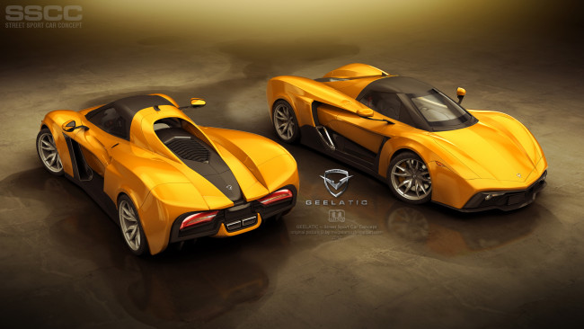 Обои картинки фото автомобили, 3д, geelatic