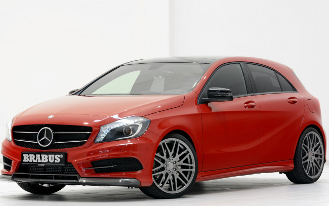 Обои картинки фото автомобили, brabus, a-class, mercedes-benz
