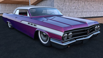 обоя автомобили, 3д, convertible, 1963, buick, wildcat, mk1