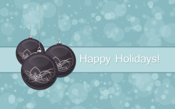 Картинка праздничные векторная+графика+ новый+год шары