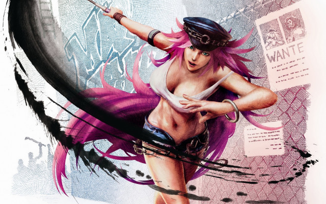 Обои картинки фото ultra street fighter iv, видео игры, девушка