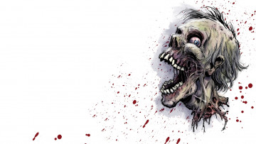 Картинка фэнтези нежить гниль кровь пасть мертвец