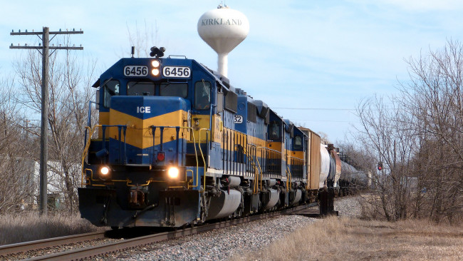 Обои картинки фото техника, поезда, железная, состав, локомотив, дорога