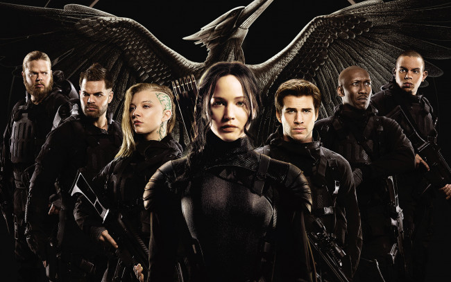 Обои картинки фото кино фильмы, the hunger games,  mockingjay - part 1, part, 1, mockingjay, the, hunger, games