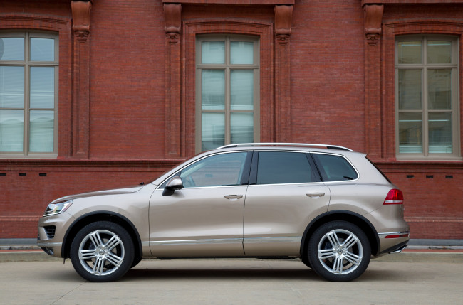 Обои картинки фото автомобили, volkswagen, us-spec, tdi, v6, touareg, 2015, г