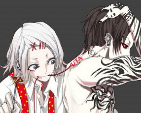 Картинка аниме tokyo+ghoul токийский гуль арт ута джузо