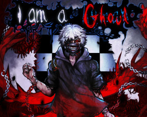 Картинка аниме tokyo+ghoul токийский гуль канеки кен арт