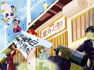 Картинка аниме gintama арт гинтама