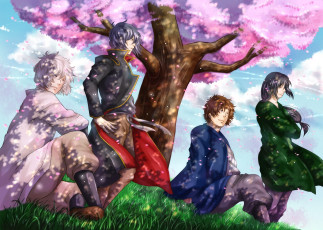 Картинка аниме gintama арт гинтама