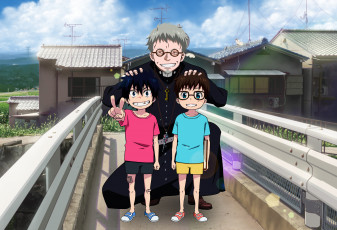 Картинка аниме ao+no+exorcist рин синий экзорцист арт юкио