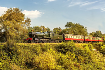 Картинка техника паровозы паровоз рельсы дорога железная