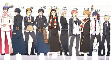 Картинка аниме ao+no+exorcist рин синий экзорцист арт парни братья юкио