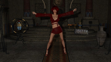 Картинка 3д+графика люди+ people взгляд девушка фон