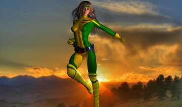 Картинка 3д+графика люди+ people взгляд девушка фон