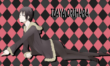 Картинка аниме durarara изая орихара