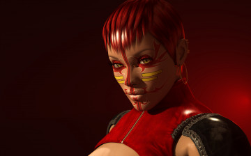 Картинка 3д+графика фантазия+ fantasy фон взгляд девушка