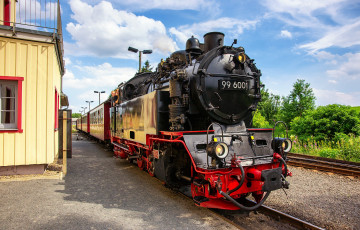 Картинка техника паровозы дорога железная паровоз рельсы