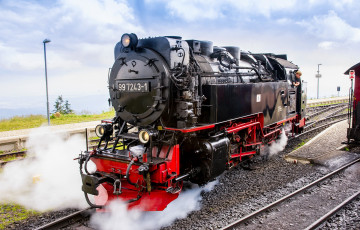 Картинка техника паровозы железная паровоз рельсы дорога