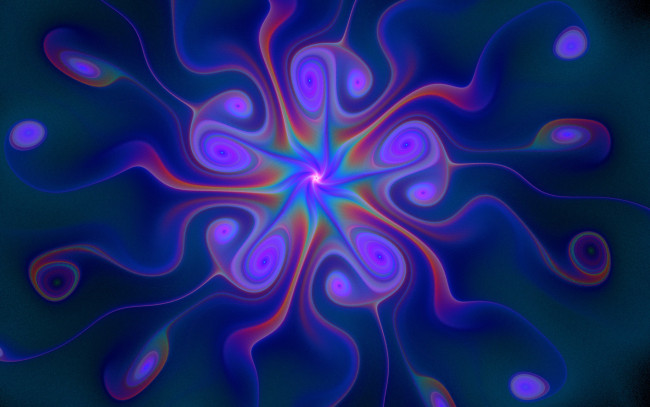 Обои картинки фото 3д графика, фракталы , fractal, узор, цвета, фон