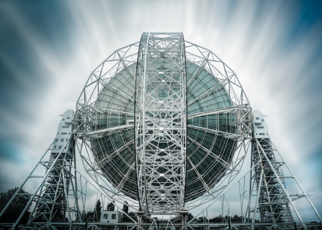 Обои картинки фото jodrell bank observatory, космос, разное, другое, радиотелескоп