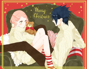 Картинка аниме naruto саске сакура