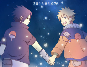 Картинка аниме naruto наруто саске