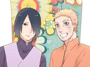 Картинка аниме naruto саске наруто