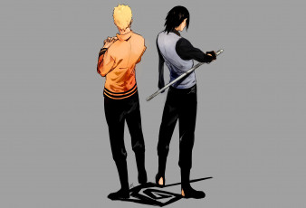 Картинка аниме naruto наруто саске