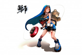 Картинка аниме guilty+gear девушка