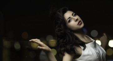 Картинка девушки -unsort+ брюнетки +шатенки лицо взгляд