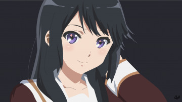 Картинка аниме sound+horizon девушка взгляд фон