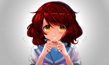 Картинка аниме sound+horizon девушка взгляд фон