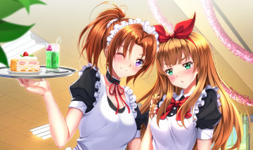 Картинка аниме sound+horizon девушки взгляд фон