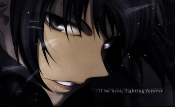 Картинка аниме canaan фон взгляд девушка