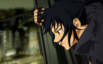 Картинка аниме canaan фон взгляд парень