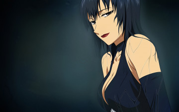 Картинка аниме canaan взгляд девушка фон