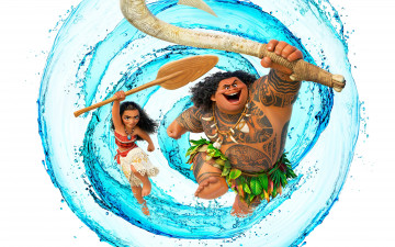 Картинка мультфильмы moana персонажи