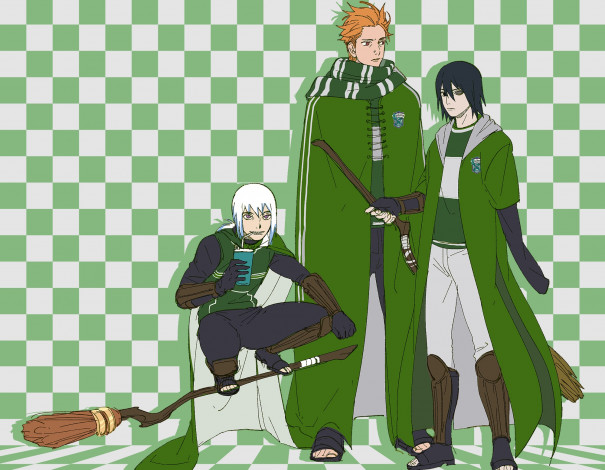 Обои картинки фото аниме, naruto, команда