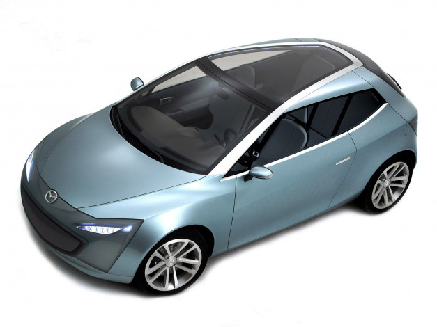 Обои картинки фото mazda sassou concept 2005, автомобили, mazda, sassou, concept, 2005