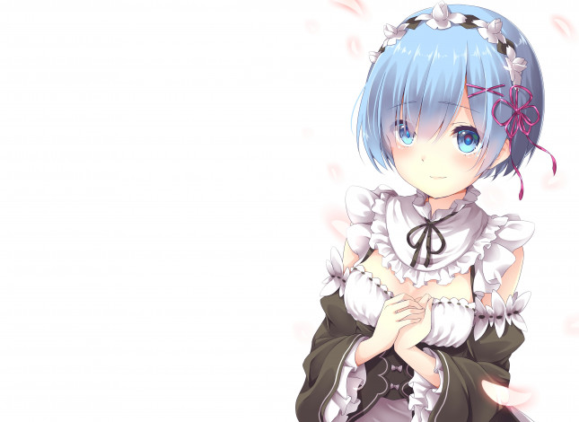Обои картинки фото аниме, re,  zero kara hajimeru isekai seikatsu, rem