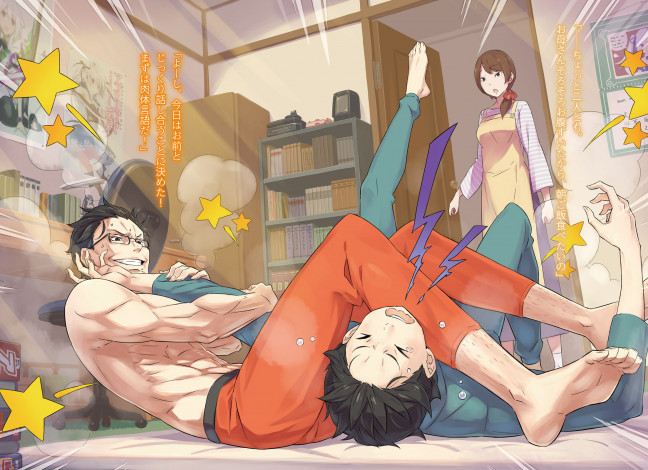 Обои картинки фото аниме, re,  zero kara hajimeru isekai seikatsu, natsuki, subaru