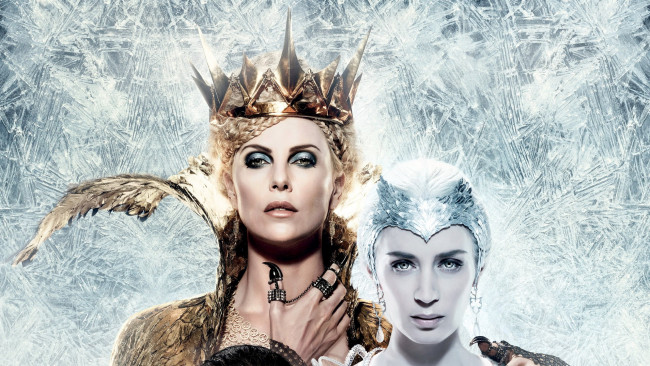 Обои картинки фото кино фильмы, the huntsman winter`s war, blunt, emily, theron, charlize