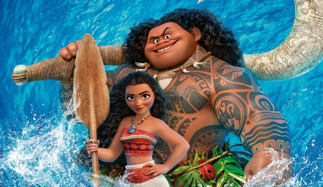 Обои картинки фото мультфильмы, moana, персонажи