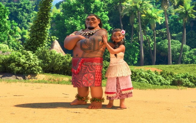 Обои картинки фото moana, мультфильмы, персонажи