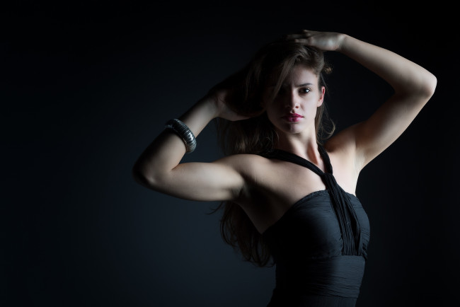 Обои картинки фото девушки, -unsort , брюнетки,  шатенки, лицо, взгляд