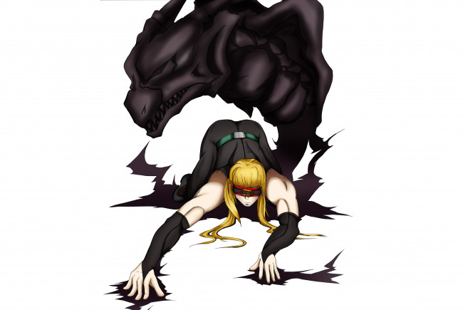 Обои картинки фото аниме, guilty gear, zato-1