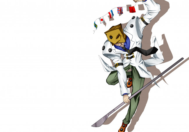 Обои картинки фото аниме, guilty gear, фауст